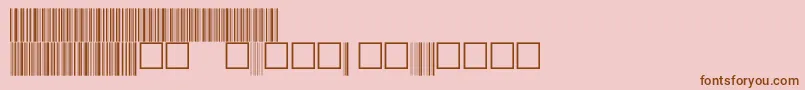 More about V100028 Font V100028 Font – Brown Fonts on Pink Background