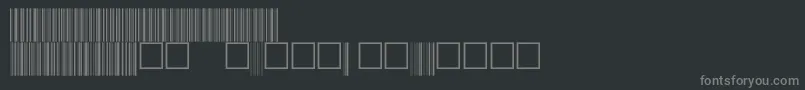 Шрифт V100028 – серые шрифты на чёрном фоне