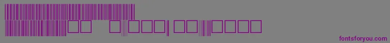 V100028 Font – Purple Fonts on Gray Background