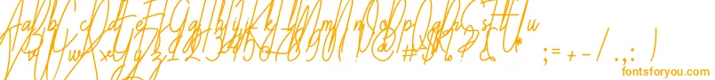 Galliyani Font – Orange Fonts