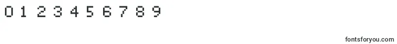 Dymsmall-Schriftart – Schriften für Zahlen und Nummern