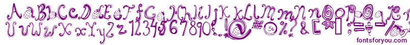 Starberry Font – Purple Fonts