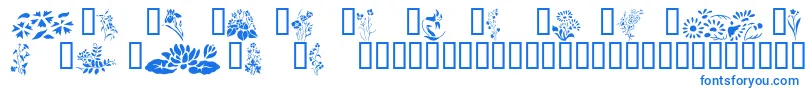 Saiba mais sobre a fonte Wildflowers2 Fonte Wildflowers2 – fontes azuis