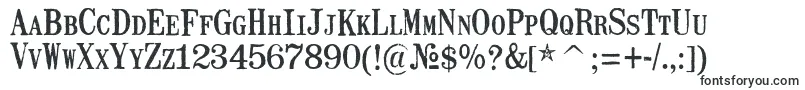 Шрифт MailartrubberstampRegular – шрифты для VK