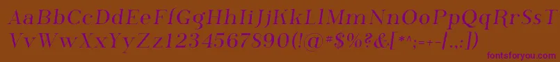 More about Phosphorus Font Phosphorus Font – Purple Fonts on Brown Background