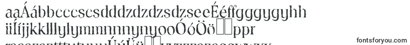 ToledoantiqueRegular-fontti – unkarilaiset fontit