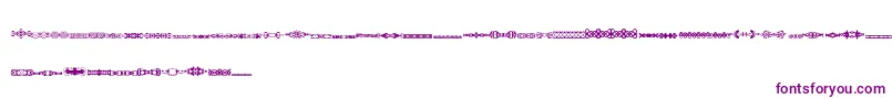 Шрифт SlTrim1 – фиолетовые шрифты