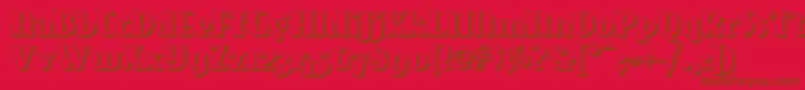 More about Eastmarkettwonf Font Eastmarkettwonf Font – Brown Fonts on Red Background