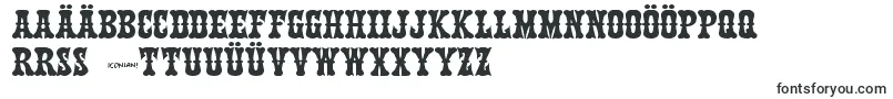 Шрифт Texasrangerexpand – немецкие шрифты