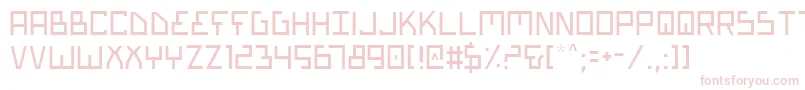 Biotypl Font – Pink Fonts on White Background