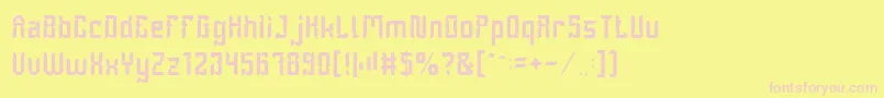 More about DayakShieldLight Font DayakShieldLight Font – Pink Fonts on Yellow Background