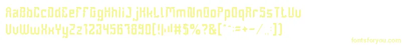 DayakShieldLight Font – Yellow Fonts