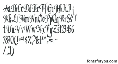  ClassicalRegular font