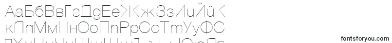Шрифт VantaThinPlain.001.001 – болгарские шрифты