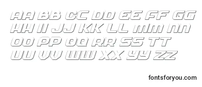 Soldier3Dexpandital Font