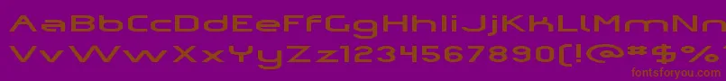 Подробнее о шрифте Omiczp Шрифт Omiczp – коричневые шрифты на фиолетовом фоне