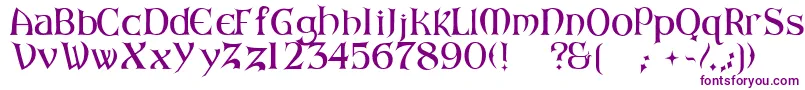 ArkhamReg Font – Purple Fonts