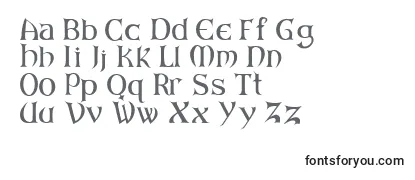 Обзор шрифта ArkhamReg