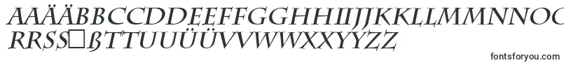 Шрифт ChattsworthBoldItalic – немецкие шрифты