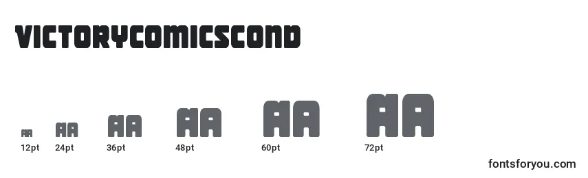 Victorycomicscond Font Sizes