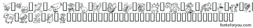 Critters1dcSemibold Font – Animal Fonts