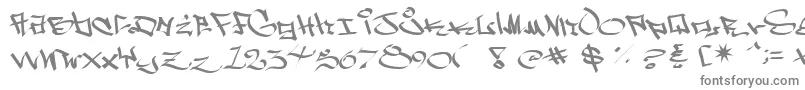 Шрифт WestSidePlain – серые шрифты