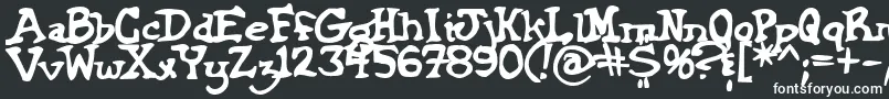 Weitere Informationen zur Griffinbold-Schriftart Griffinbold-Schriftart – Weiße Schriften