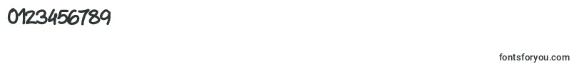 Mywriting Font – Fonts for Numbers and Digits