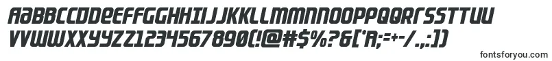 Шрифт Lightsidercompactcond – заполненные шрифты