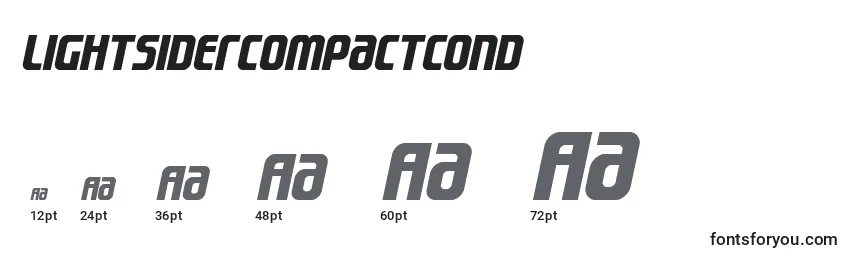 Lightsidercompactcond Font Sizes