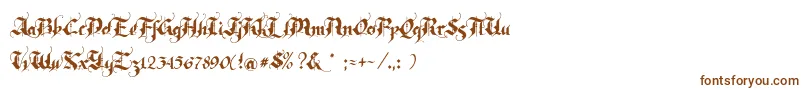 Rhapsody Font – Brown Fonts