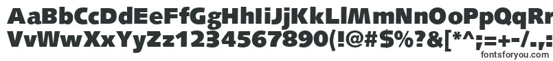 Шрифт S841SansUltraRegular – буквенные шрифты