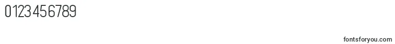 Cona Font – Fonts for Numbers and Digits