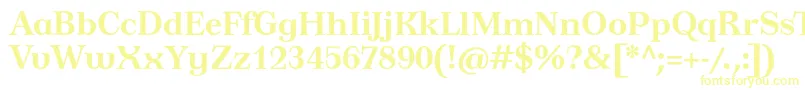 TusardecotextBold Font – Yellow Fonts