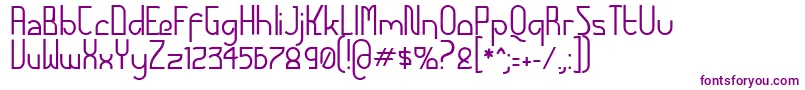 FuturexAlternatetc-fontti – violetit fontit