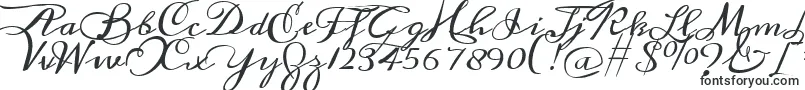 Шрифт Meddon – художественные шрифты