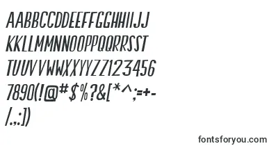  SwallowFallsItalic font