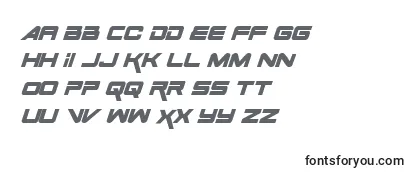 SpaceRangerBoldItalic Font