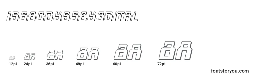1968odyssey3Dital Font Sizes