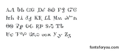 Tschiroki Font