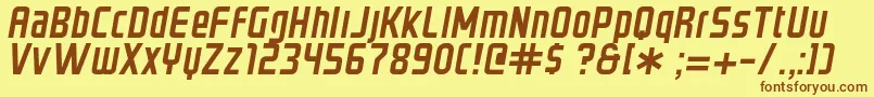 Подробнее о шрифте GraystrokeItalic Шрифт GraystrokeItalic – коричневые шрифты на жёлтом фоне