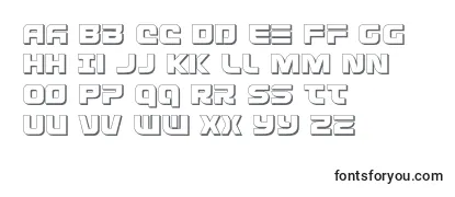 Defconzero3D Font