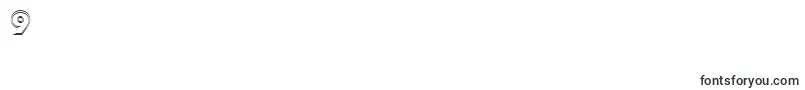 フォントAvant32 – フォント数字9