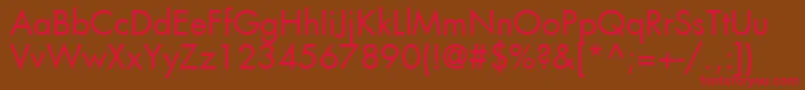 KudosBookSsiBook Font – Red Fonts on Brown Background