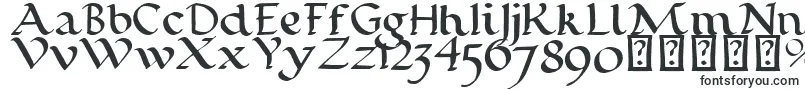Шрифт CalligraphyPen – шрифты для Adobe Reader