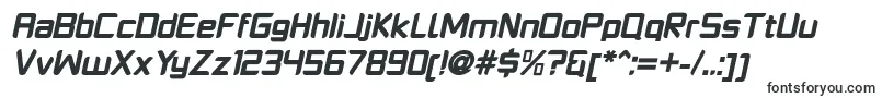 Шрифт PlatformoneBlackitalic – шрифты для Gta San Andreas
