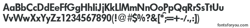 Шрифт FutoralblackdbNormal – шрифты для Adobe