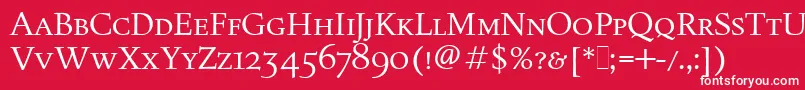 fuente FiguralSmallCapsLetPlain.1.0 – Fuentes Blancas Sobre Fondo Rojo
