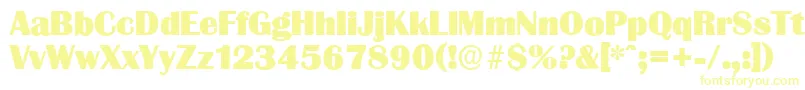 GrenobleserialHeavyRegular Font – Yellow Fonts