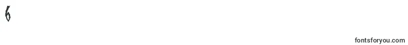 SwampWitch Font – Fonts for Digit 6